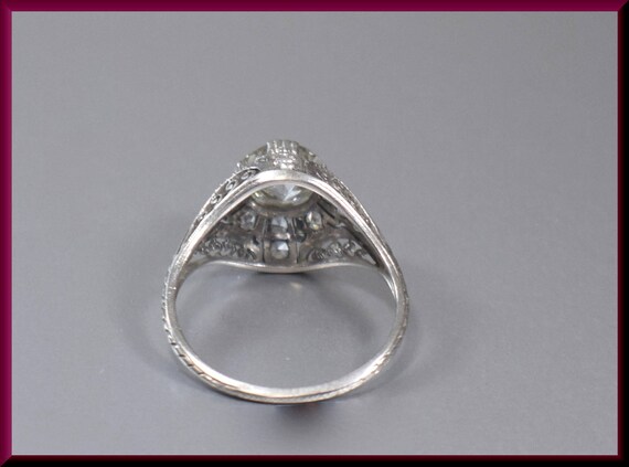Antique Engagement Ring, Art Deco Engagement Ring… - image 3