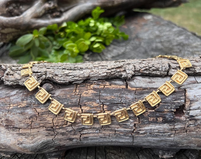 Chunky Gold Choker, Wide Gold Choker, Thick Gold Choker, Bold Gold Choker