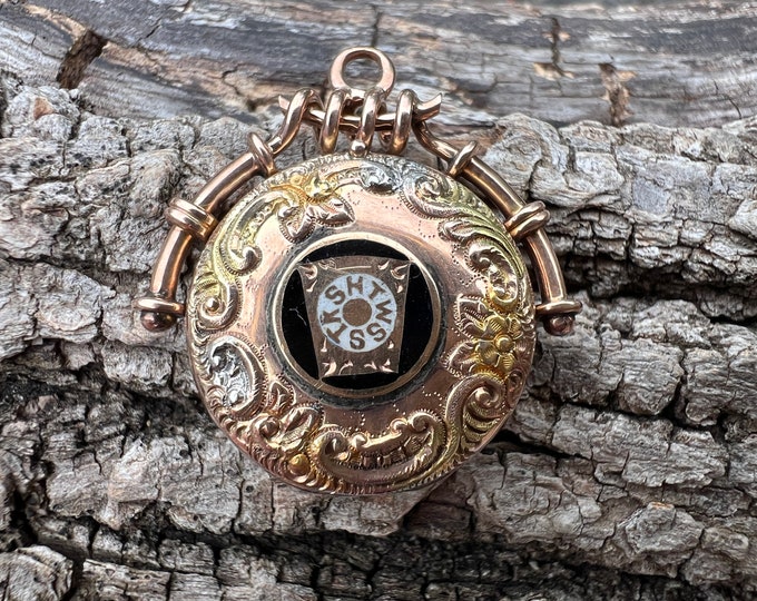 Masonic Locket, Victorian Locket, Victorian Pendant, Mason Jewelry