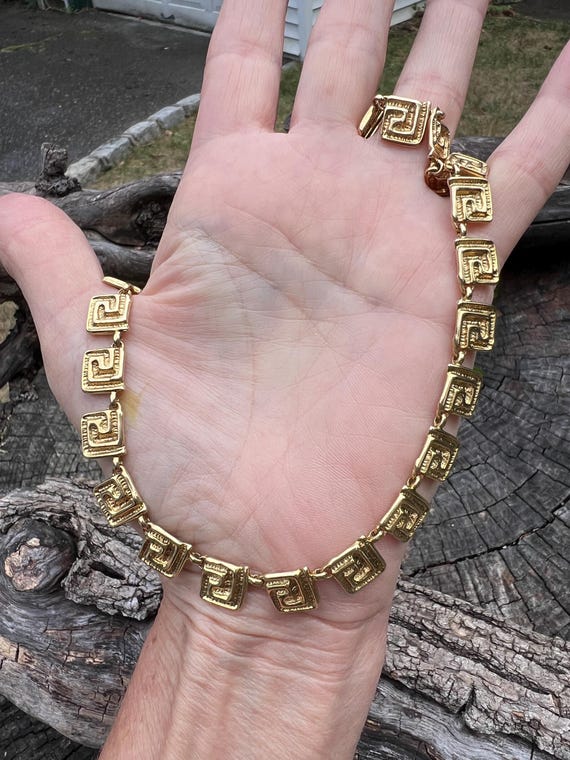 Chunky Gold Choker, Wide Gold Choker, Thick Gold … - image 8