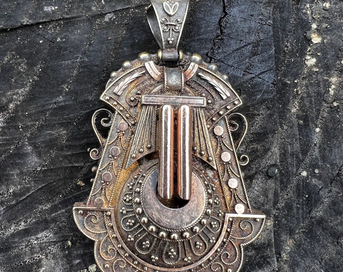 Victorian Locket, Victorian Gold Locket, Antique Locket, Antique Gold Locket