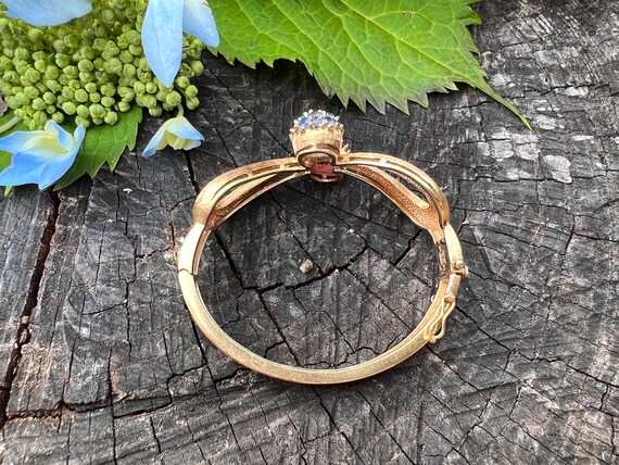 Ruby Bangle, Sapphire Bangle, Gold and Ruby Bangle - image 3