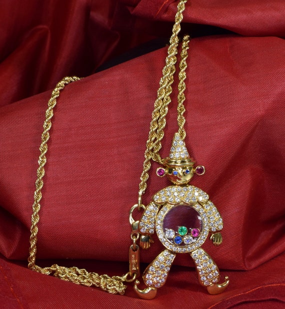 Chopard Happy Diamond Clown Pendant, Diamond Clown
