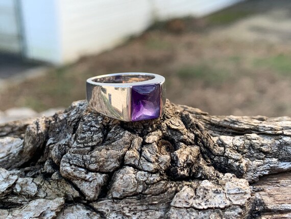 Cartier Tank Ring, Cartier Amethyst Ring, Cartier