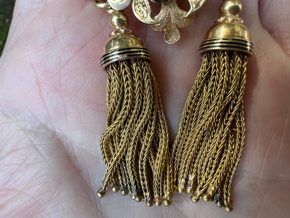 Victorian Fringe Pendant, Victorian Fringe Brooch, Victorian Fringe Pin View 6