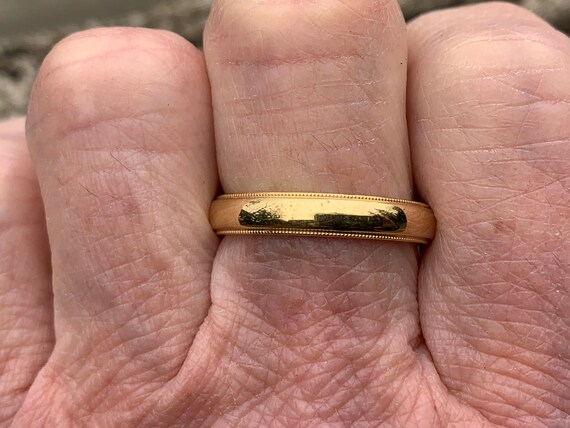 Tiffany Gold Band Tiffany Yellow Gold 