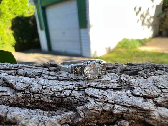 Art Deco Engagement Ring, Deco Engagement Ring, Alternative Ring,