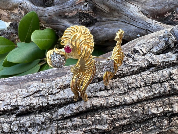 Poodle brooches cheap and pins