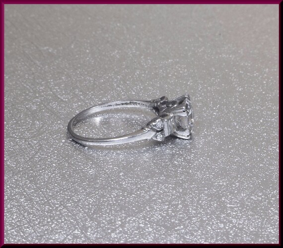 Art Deco Engagement Ring Antique Engagement Ring … - image 4
