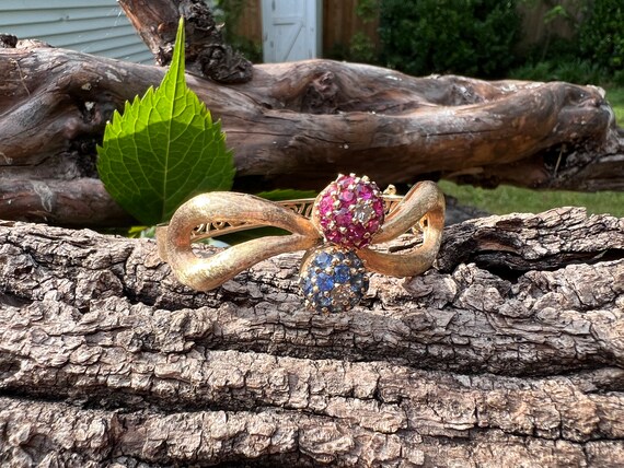 Ruby Bangle, Sapphire Bangle, Gold and Ruby Bangle - image 4