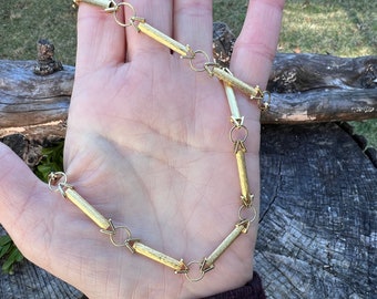 Yellow Gold Chain, Wide Gold Chain, Long Gold Chain, Thick Gold Chain, Bold Gold Chain, Oval Link Chain