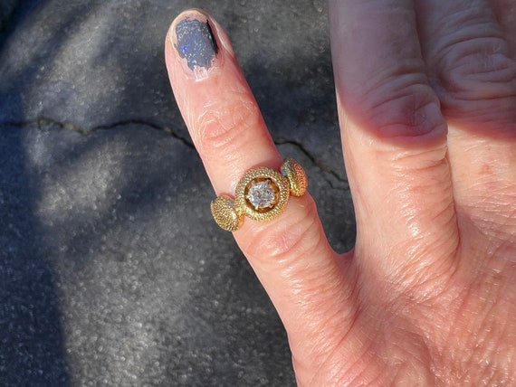 Victorian Ring, Victorian Diamond Ring, Antique D… - image 5