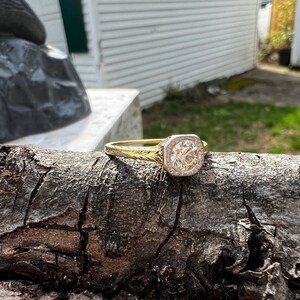 Edwardian Engagement Ring, Alternative Engagement Ring, Edwardian Ring, Antique Engagement Ring, Minimalist Ring