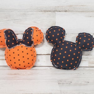 Halloween Mickey and Minnie Decor / Halloween Disney Inspired Decor / Disney Inspired Tiered Tray / Mickey Decor / Minnie Decor / Fall Decor
