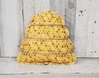 Honey Bee Tier Tray / Honey Bee Decor / Honey Decor /Bee Tier Tray / Farmhouse Kitchen / Tier Tray Pillow / Bee Decor / Tiered Tray Filler