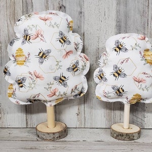 Bee Hive Decor / Honey Bee Decor / Honey Decor / Bee Tier Tray / Farmhouse Kitchen / Bee Decor / Bee Coffee Bar / Tiered Tray Filler
