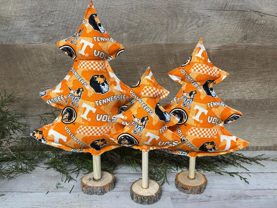 Football Christmas Trees / Tennessee Vols Decor / Vols Christmas Decor / Tennessee Fan / College Football Decor