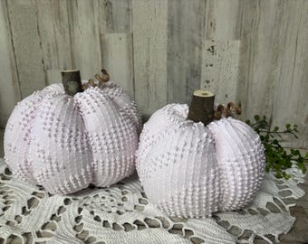 Pink Chenille Pumpkins,  Pumpkin Baby Shower Decorations, Pumpkin Girl Birthday, Fall Baby Shower