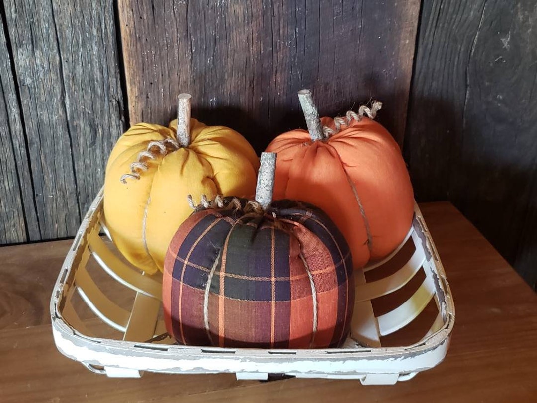 Asciugamani Cucina Autunnali ARKENY - Set 2 Pezzi Zucche E Quadri 45x66cm