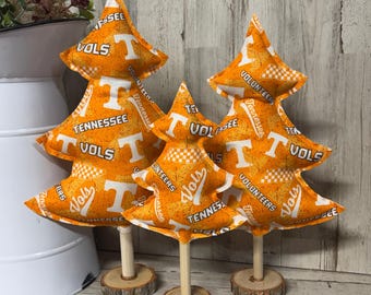 Football Christmas Trees / Tennessee Vols Decor / Vols Christmas Decor / Tennessee Fan / College Football Decor