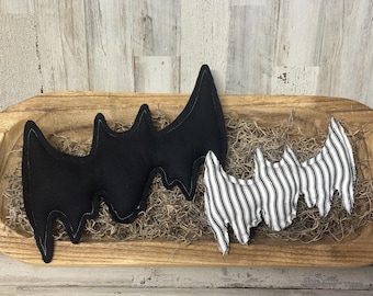 Bat Bowl Fillers, Fabric Bats, Bat Decor, Halloween Bowl Fillers, Farmhouse Halloween, Halloween Centerpiece.