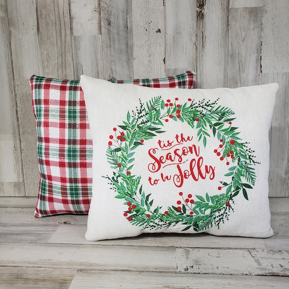 Small hotsell christmas pillows