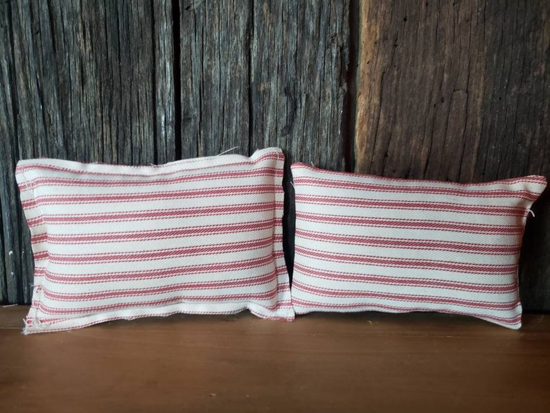 MINI Stuffed Fabric Flag Farmhouse Cottage American Mini Flags Old Glory Flag Memorial Day Decor 4th July decor Tier Tray Decor