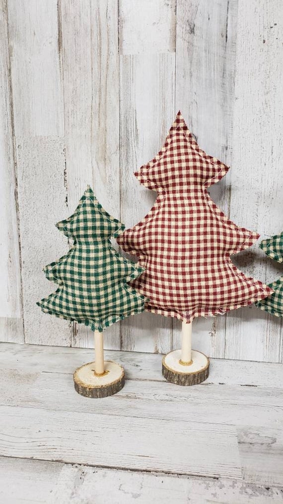 16 Boules De Noël En Tissu à Carreaux - Ornements Pour Sapin, Décoration Festive (Diam. ~6 Cm)