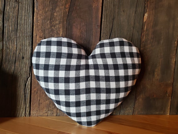 Black and white buffalo plaid cheap pillows