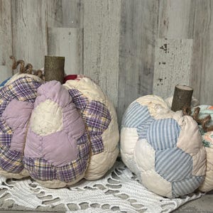 Quilt Kürbis/ Handgemachte Kürbisse / Herbst Bauernhaus Dekorationen