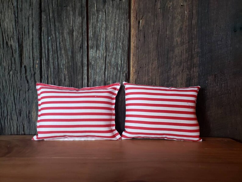 Farmhouse /& Cottage Style Stuffed Fabric Flag American Mini Flags Old Glory Flag Memorial Day Decor 4th July decor Tier Tray Decor