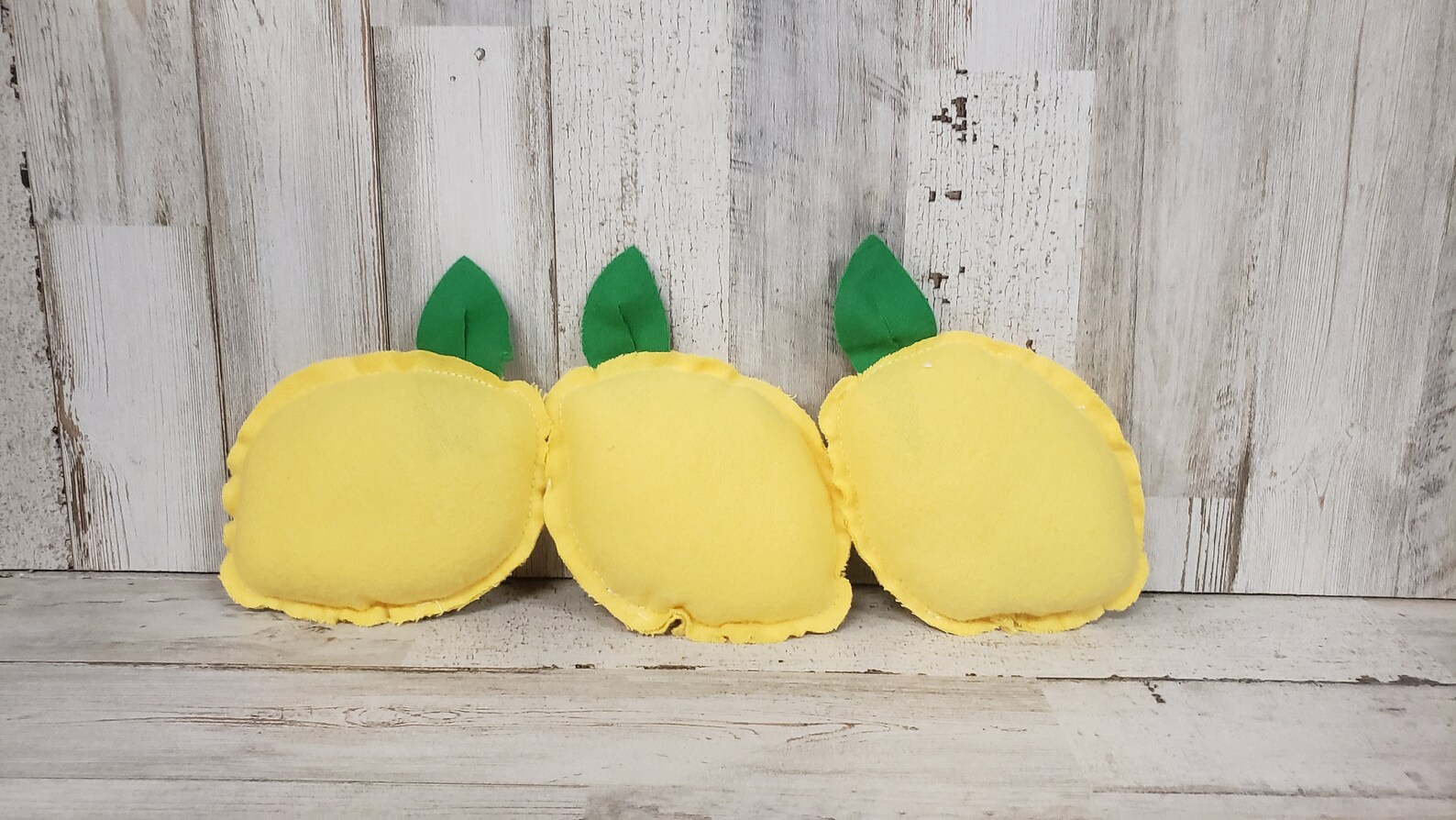 Fabric Lemons / Lemon Home Decor / Summer Decor / Lemon Tier Etsy