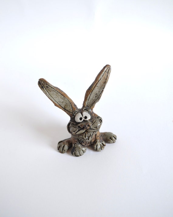 Vintage Ceramic Rabbit Figurine