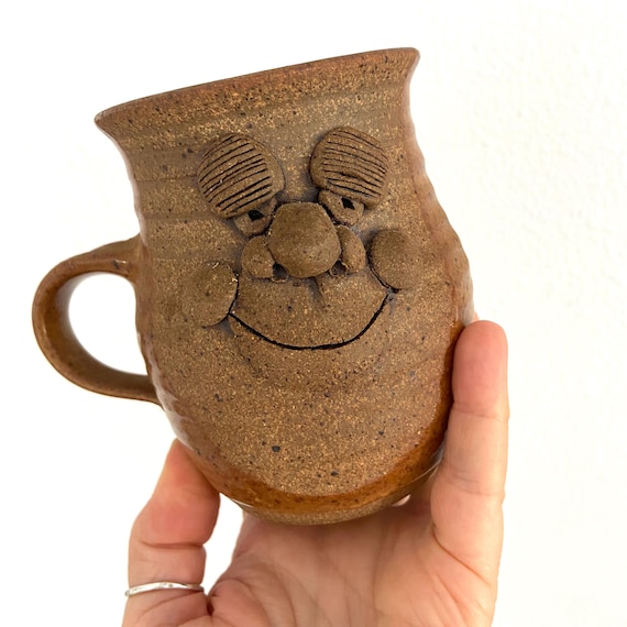 Vintage Coffee Face Mug