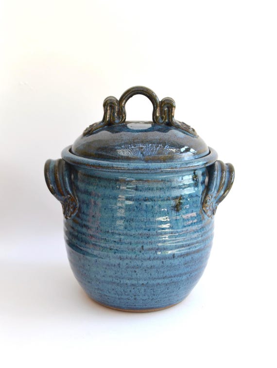 Vintage Studio Pottery Covered Soup Tureen