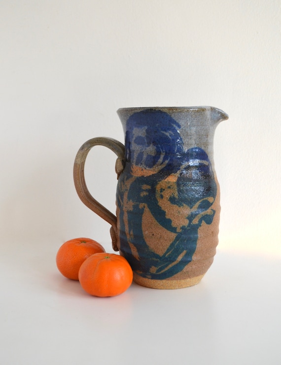 Vintage Studio Pottery Pitcher