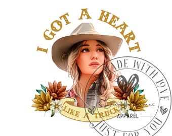 I got a heart like a truck |Digital Download