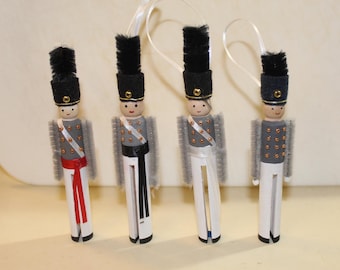 Handmade West Point Cadet Ornament: Military Christmas Tree Decoration