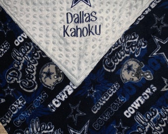 dallas cowboys baby blanket personalized