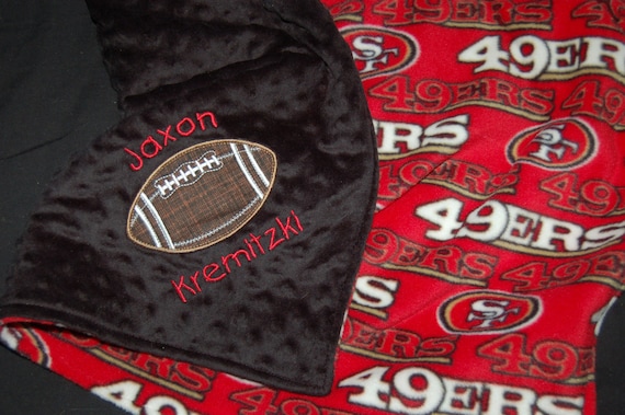 49ers baby blanket