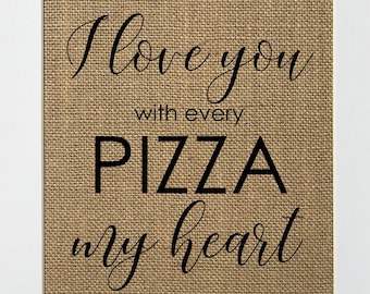Every Pizza My Heart Etsy