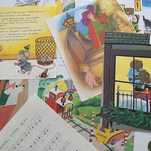 Paquete de 48 páginas de libros infantiles, deliciosas y coloridas.