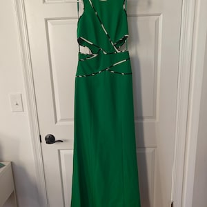 NWT BCBGmaxazria Green Formal Gown Size 0
