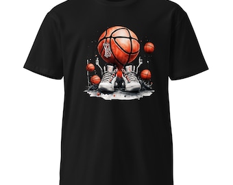 Unisex premium t-shirt, Basketball, Basketball shirt, Unnisex Basketball shirt, Basketball tee, Sports Tee, Athletic apparel Slam Dunk,