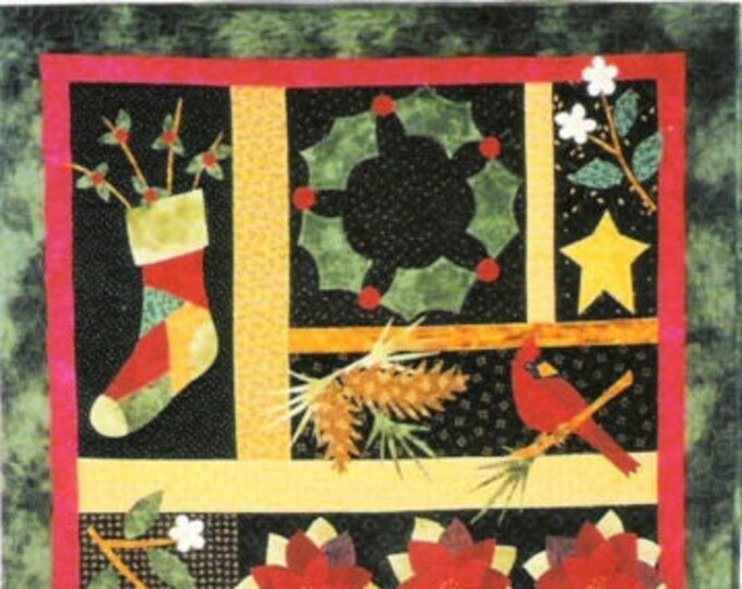 Holiday Sampler Applique Quilt Pattern by Prairie Grove Peddler - Etsy