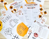Thanksgiving Party Games Bundle: Printable Activities (PDF Download)