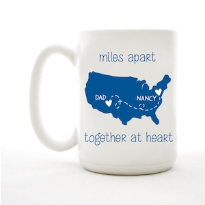 Miles Apart Distance Mug