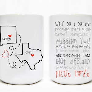 True Love Through The Distance Mug