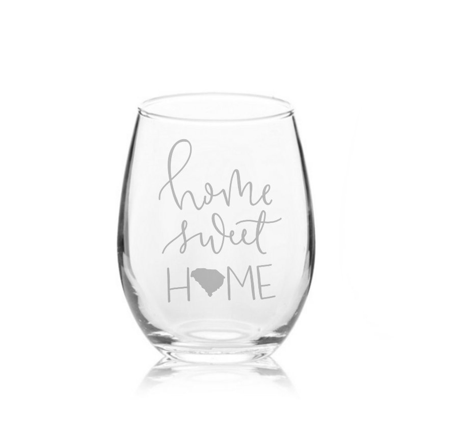 Home Sweet Home Wine Glass Housewarming Gift New Home Gift Etsy