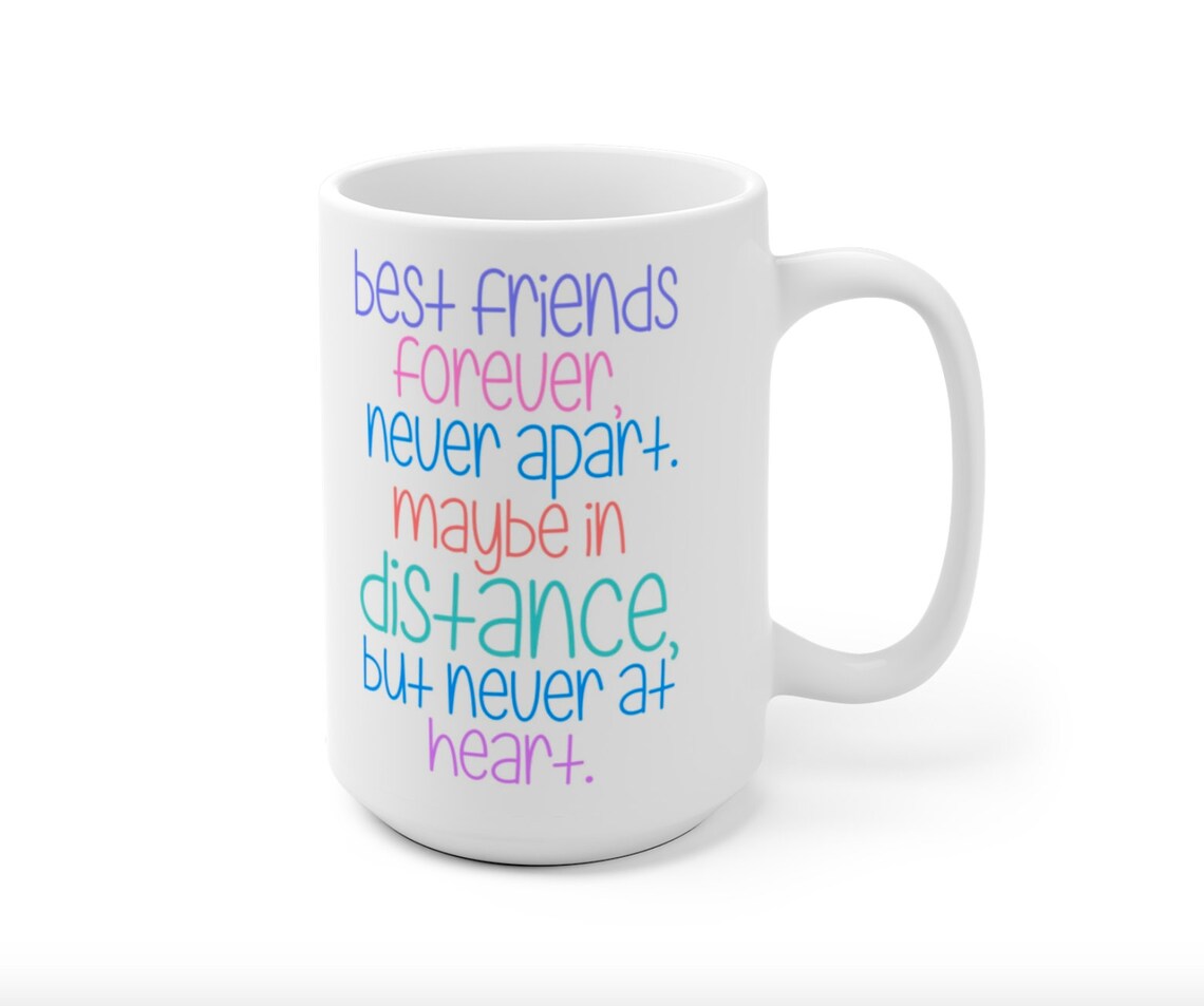 Best Friends Forever Never Apart Maybe in Distance but Never Etsy